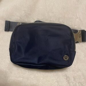 Lululemon Athletica Blue Belt Bag with Adjustable Strap